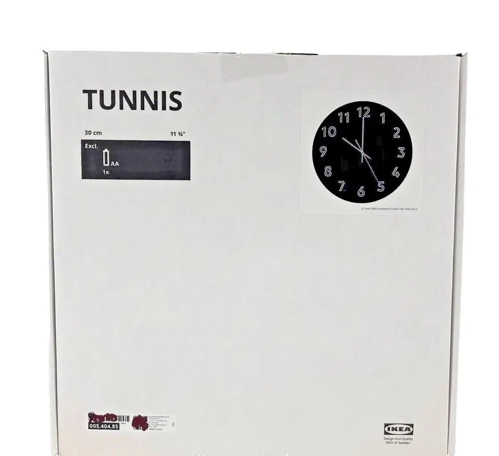IKEA TUNNIS Wall Clock 11 3/4